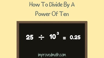 How To Divide By A Power of Ten | Math Help Videos | Math Basics | Improved Math