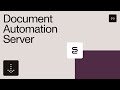 Nutrient Document Automation Server