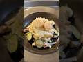 帆立のクリームパスタ