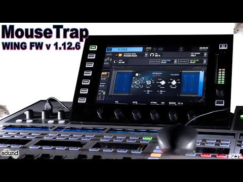 Behringer WING Firmware v1.12.6 Update + MouseTrap First Look!!!