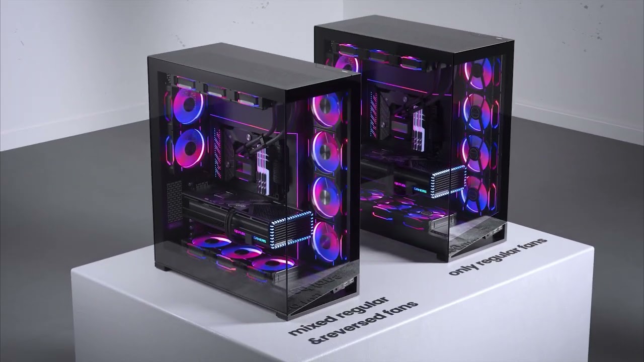 Phanteks D30-120 DRGB PWM FAN 3Pack, Reverse Airflow Model,Premium