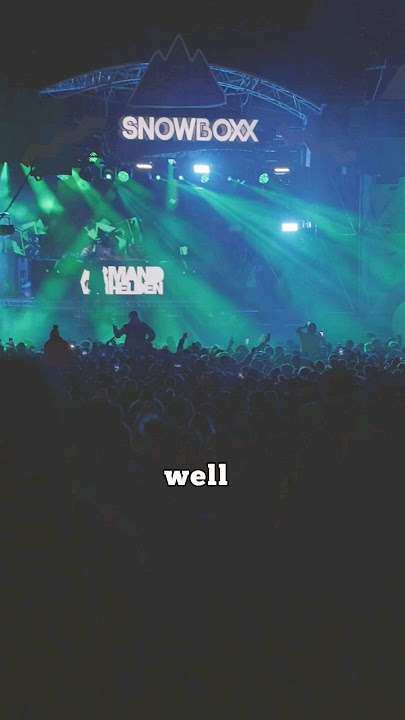 Snowboxx 2023 music festival #shorts