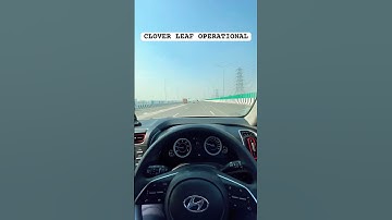 Now Clover Leaf Junction is Operational | #cloverleaf #dwarkaexpressway #spr