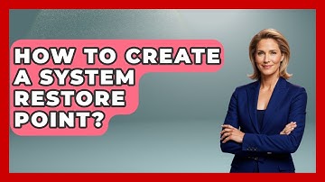 How To Create A System Restore Point? - Electronic Mix Masters