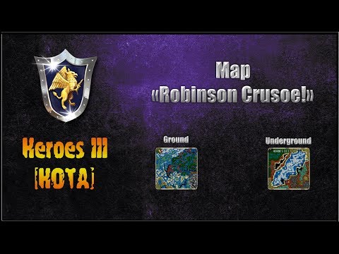 Видео: Heroes 3 [HOTA] ► Карта "Robinson Crusoe!", часть 3