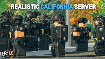 🌴 I played the most REALISTIC California Server in ER:LC