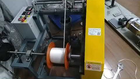 Wire spooling winding equipment coiling rewinder machine bobbin winding machine