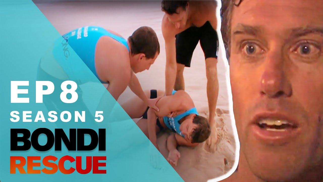 Lifeguard Down After Scary Head Collision  Bondi Rescue   Season 5 Episode 8 OFFICIAL UPLOAD