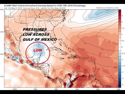 Update: Memorial Day weekend Gulf storm? Too early to say, but something to watch