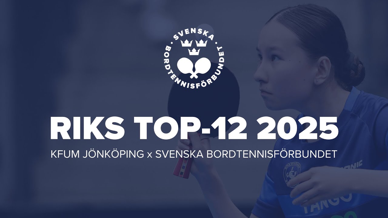 Riks Top-12 2025 | Lördag | Bord 1-3