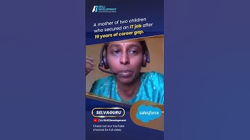 Placed as a Salesforce Developer after 19-year career gap | AJ Skill Development Academy