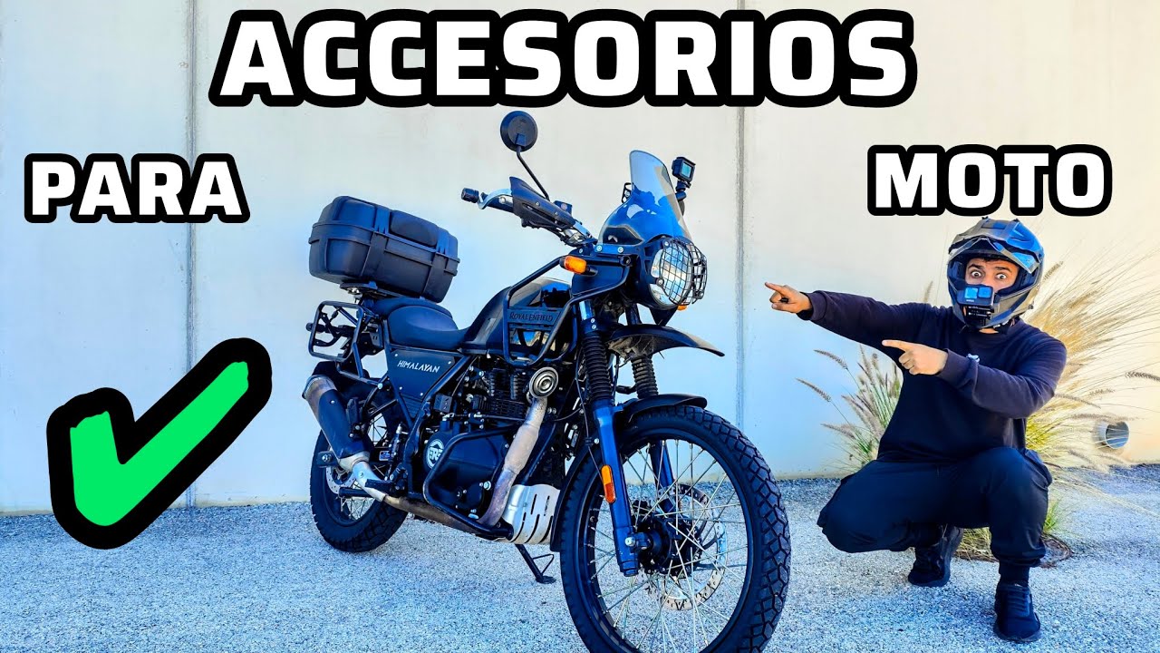 👉🏻 7 ACCESORIOS para tu MOTO que DEBES USAR - YouTube