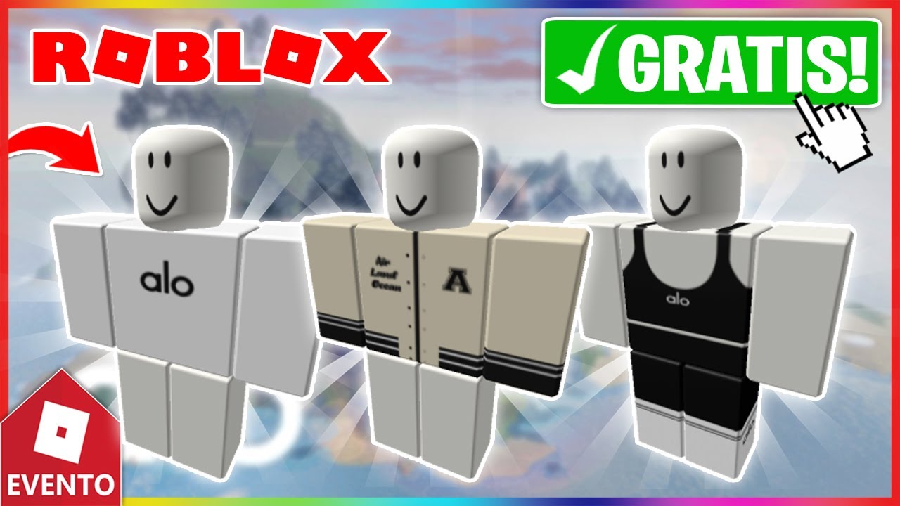 COMO CONSEGUIR 3 ROPAS GRATIS PARA TU AVATAR EN ROBLOX! NUEVO EVENTO ALO  YOGA 2022 - YouTube