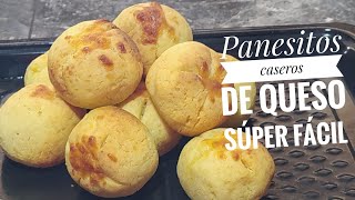 Panecillos de Queso Fácil y Rápido, muy económicos, a todos les encantaran