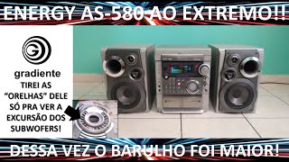 Gradiente AS-580: Tirei as orelhas!! Ao extremo!!!