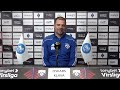34. kārta: FC RFS 5:0 FK Grobiņa (Preses konference) (Viktors Morozs un Oskars Kļava)