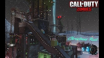 Black ops 3 custom zombies: Christmas Rust! Find the Elfs!