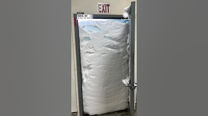 This is What 10 Feet of Snow Looks Like