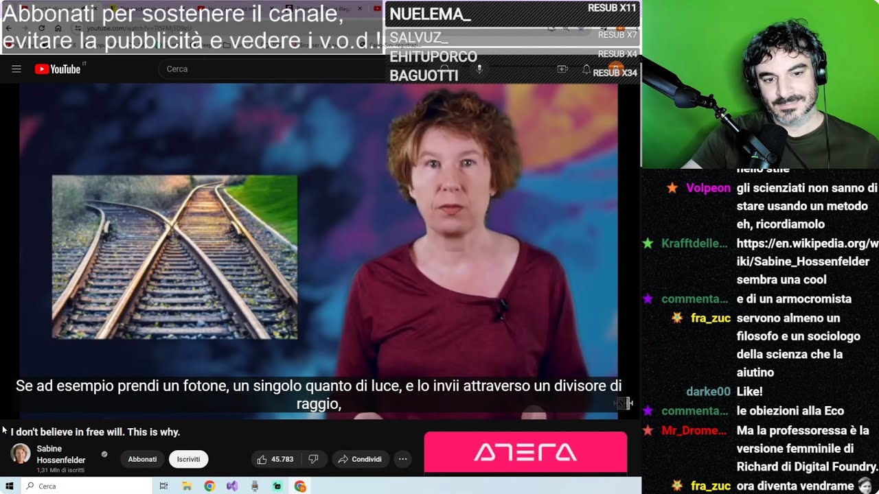 La mia filosofia (dall'arbitrio a tutto il resto)