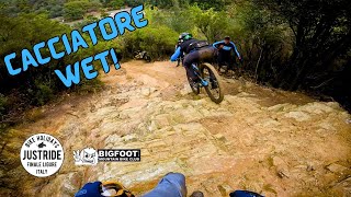 The hardest trail in Finale - In the rain!