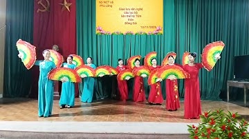 Ghép hàng khúc hát mừng xuân câu lạc bộ Liên thế hệ Đồng Sài