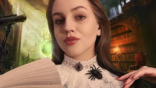 Асмр Вампир. Чтение Книги В Мистической Библиотеке • Asmr Vampire. Reading A Book In Mystic Library