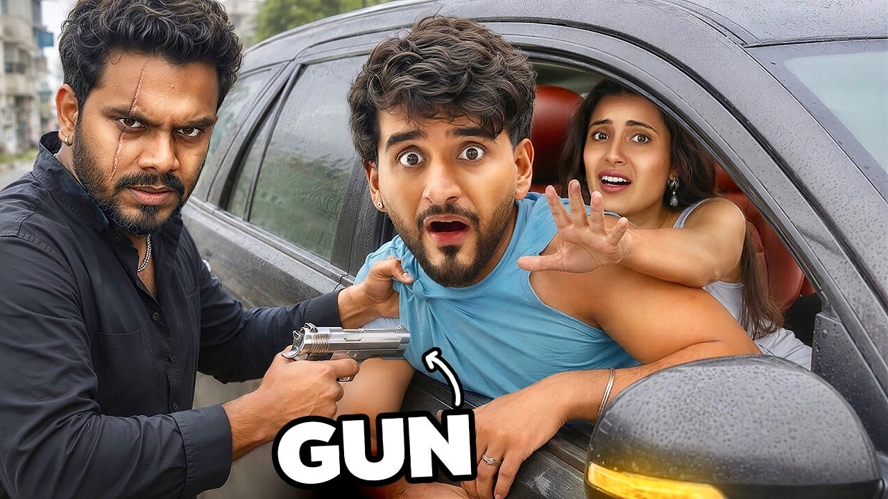 I Did a Road Rage Prank on My Best Friend 😂 || *Fake Gangster*