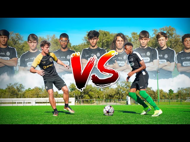 Street Panna vs Sporting academy - Nutmeg Challenge! class=