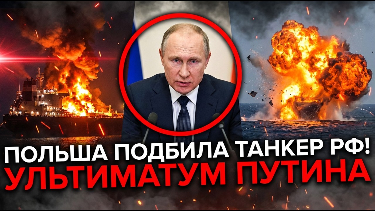 ПОЛЬСКИЕ ВМС ПОТОПИЛИ ТАНКЕР! Путин дал Ультиматум! США Отказались Защищать!