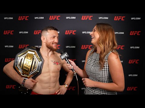 Merab Dvalishvili Backstage Interview | UFC 320