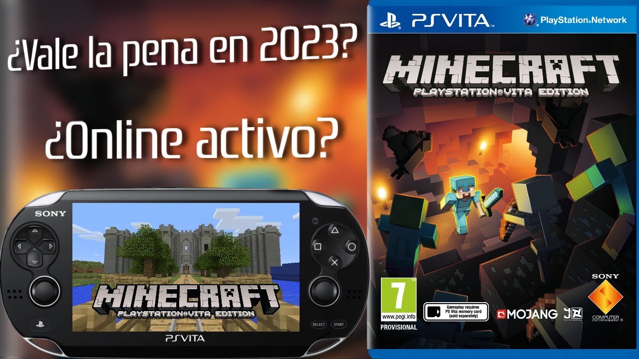 ¿Como es MINECRAFT para Ps Vita en 2023? Review - Ps Droid 09 #