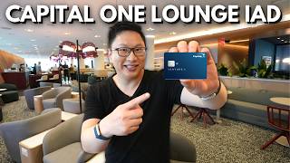 NEW Capital One Lounge at IAD: Better Than Centurion?! Washington Dulles International Airport