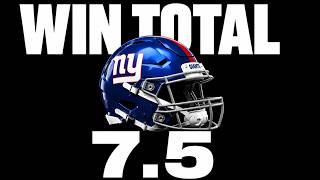 New York Giants 2026 Win Total 7.5: Over or Under?