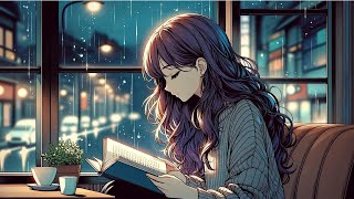 Rainy Serenade: The silence you feel in a cafe on a rainy night