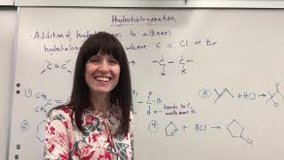 Hydrohalogenation