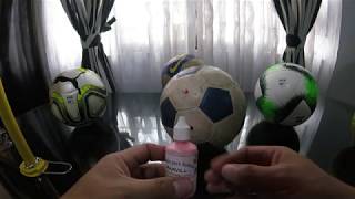 Reparar o Parchar Balones de Fútbol con sellador para balones ponchados por picadura o pinchadura