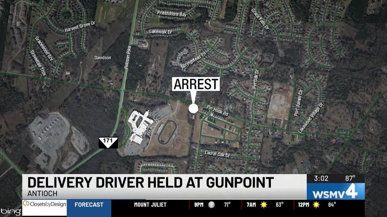 Antioch man arrested for allegedly pointing gun at food delivery driver ...