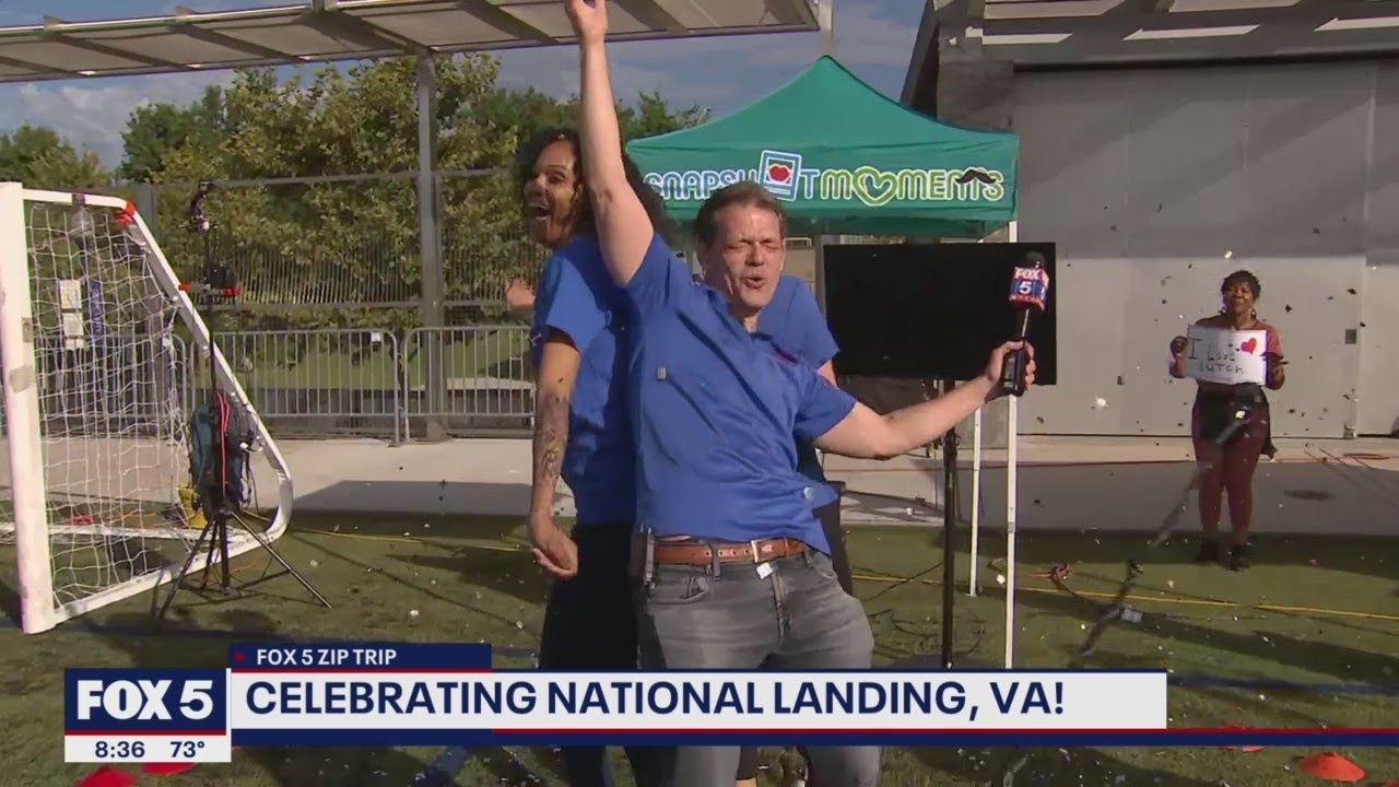 FOX 5 Zip Trip National Landing: 360 Cam!