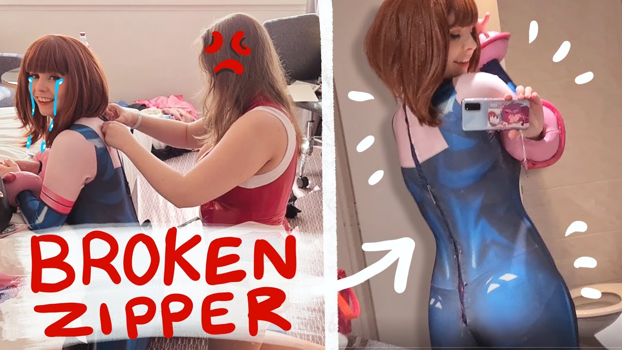 my cosplay BROKE at con! 😳 Kokoro Con vlog 2022