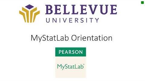 MyStatLab Orientation