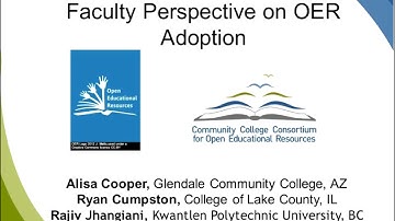 Three Faculty Perspectives on OER Adoption