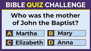 BIBLE QUIZ: ONLY A BIBLE GENIUS CAN SCORE 20/20 | #challenge 9