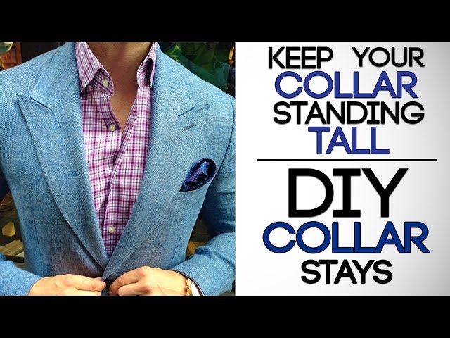 How To Wear Collar Stays  Collar Stay Guide – The Dark Knot