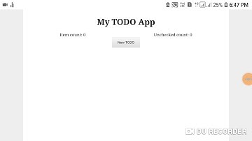Project0 My TODO App CS50