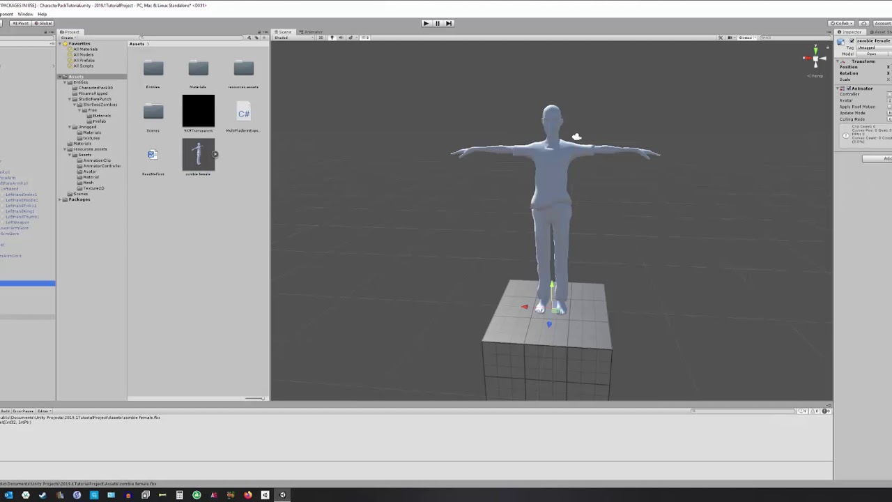Character Tutorial 02 - YouTube