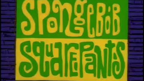SpongeBob SquarePants Intro Bloopers 5