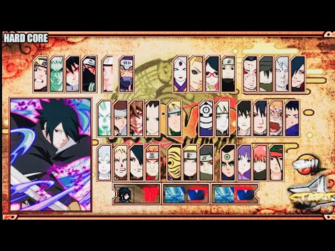 Naruto Senki 2 | Shinobi Collection Sasuke Izuna Madara Uchiha Hero | Offline MOBA Android Gameplay