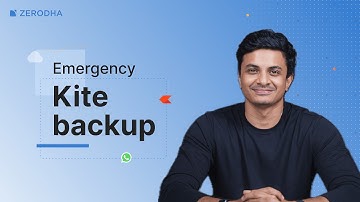 How to set up Kite Backup | Manage your Kite orders on WhatsApp during an emergency