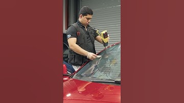 Ceramic window tint on Tesla Model Y