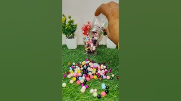 Satisfying Reverse Breads ASMR || Colouring Balls Reverse Video #asmr #satisfying  #reverse